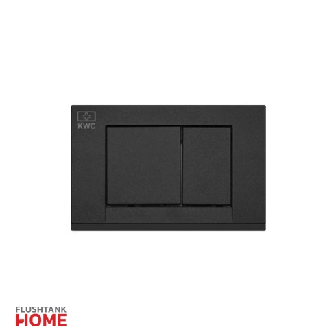 کلید مربعی فلاش تانک رنگ مشکی کی دبلیو سی