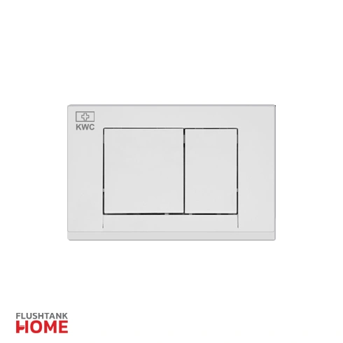 کلید مربعی فلاش تانک رنگ کروم مات کی دبلیو سی