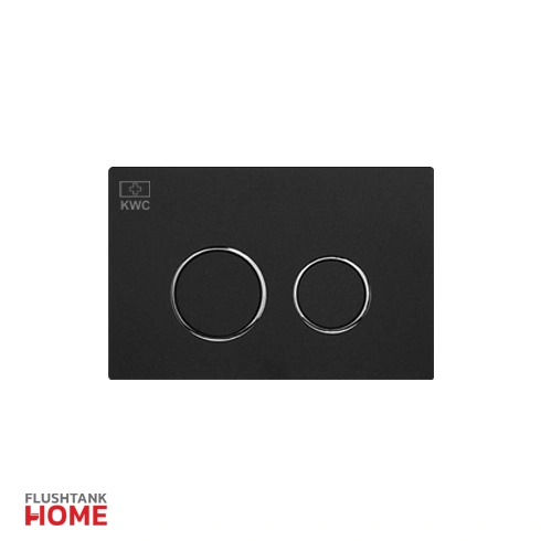 کلید دایره ای فلاش تانک مشکی کی دبلیو سی