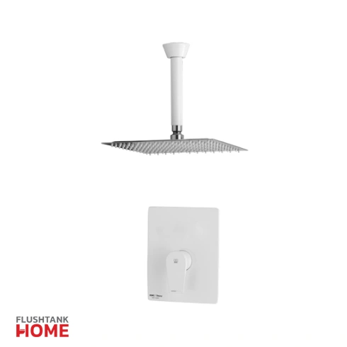 شیر حمام ورونا تیپ 1 توکار رنگ سفید کی دبلیو سی-kwc